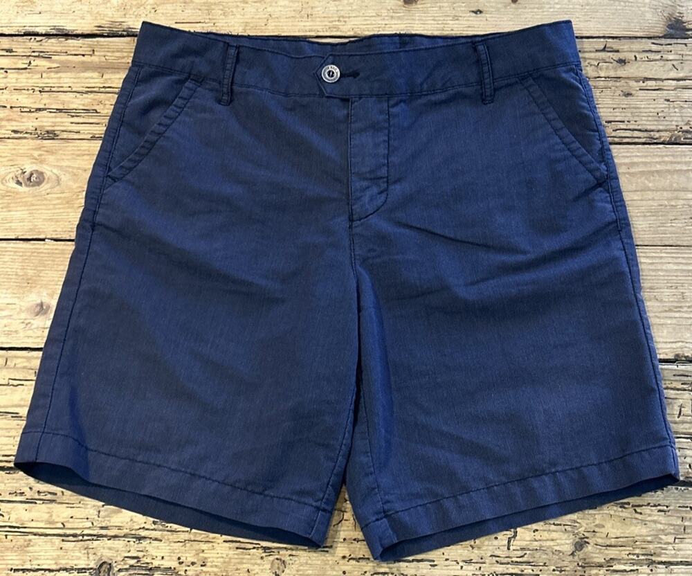 Denim Quality Women’s Gray Mid Length Shorts With Adjustable Strap Size 31